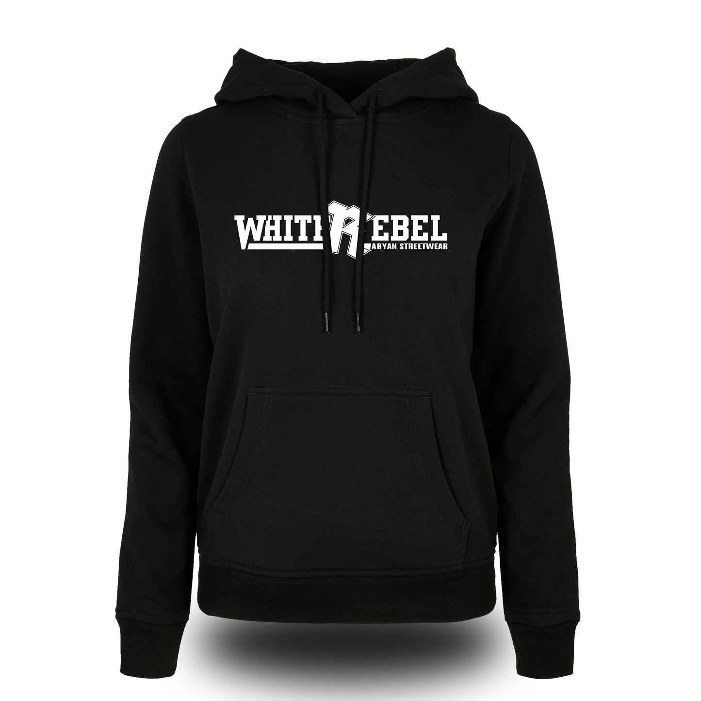 Damen - Hoodie - White Rebel / Streetwear