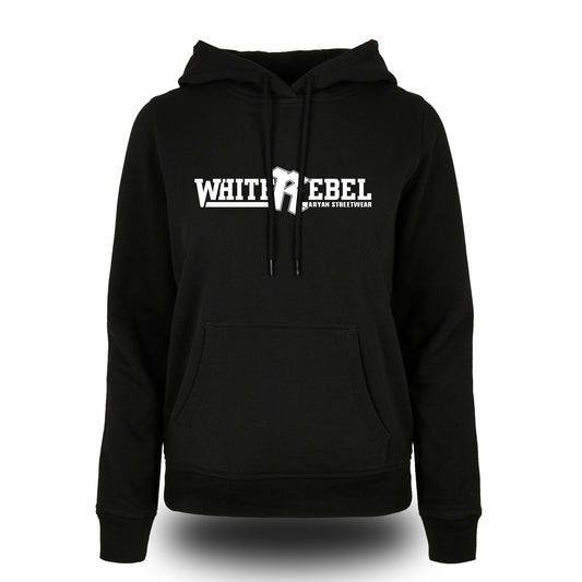 Damen - Hoodie - White Rebel / Streetwear
