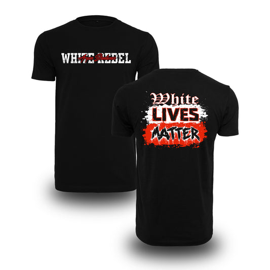 Herren - T-Shirt - White Lives Matter (Schwarz)
